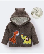 Shein Hooded Winter Fur Jacket