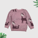 Shein Baby Cartoon Fluffy Knit Sweater - Image 2