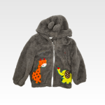 Shein Hooded Winter Fur Jacket - Image 4
