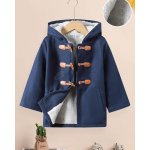 Shein Thick Wool Horn Button Coat