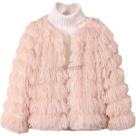 SweatyRocks Girls’ Faux Fur Coat