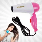 Mini Foldable Hair Dryer Pink
