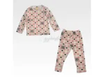 Pajama Velvet Flower Printed Kids - Image 6