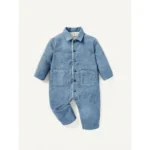 Shein Baby Teddy Button Jumpsuit