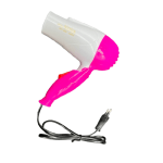 Mini Foldable Hair Dryer Pink - Image 3