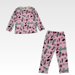Pajama Velvet Makeup Printed Kids - Image 5
