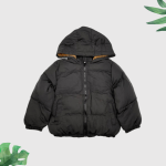 Toddler Kids Jacket Padded Fleece Hoodie - Image 2