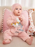 Shein Baby Cartoon Teddy Jumpsuit
