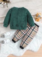 Shein Boy Bear Embroidery Sweatshirt - Image 5