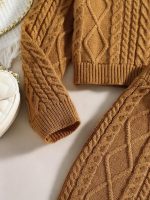 SHEIN Knitted Skirt Sweater Kids - Image 2