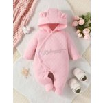 Shein Bear Ears Quilted Romper