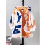 SHEIN Kids Graphic Print Jacket