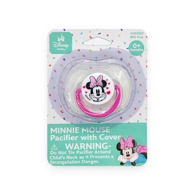 Disney Baby Minnie Mouse Pacifier with Cover
