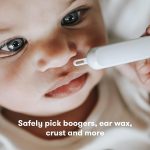 Frida Baby 3-in-1 Nose, Nail + Ear Picker: Baby Ear Cleaner + Baby Nose Cleaner and Nail Tool for Babies + Toddlers, Safely Clean Baby's Boogers, Ear Wax & More - Image 5