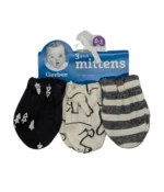 Gerber 3-Pack Baby No Scratch Mittens