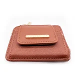 Steve Madden Brown Card Case Wallet, Mauve. - Image 2