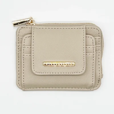 Steve Madden Beige Card Case Wallet.