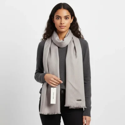 Calvin Klein Gray Ombre Scarf