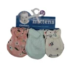 Gerber 3-Pack Baby No Scratch Mittens