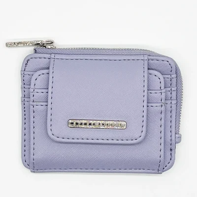Steve Madden Light Purple Card Case Wallet.