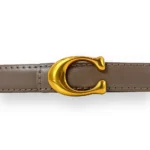 Coach Chic and Versatile gray Belt for Women - Image 2