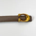 Coach Chic and Versatile gray Belt for Women - Image 3