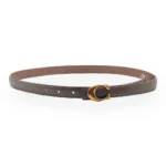 Coach Chic and Versatile gray Belt for Women - Image 5