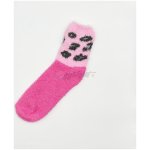 cozy and fluffy hot pink sock - Image 2