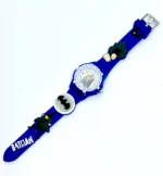 Disco Light Superhero Cartoon Printed Strap Kids (Age:3-10 Years) Analog Watch - For Boys & Girls RBT-BAT-X