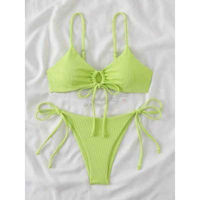 SHEIN Swim Spring Halter Bikini