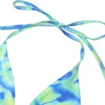 SHEIN Sexy Halter Neck Tie Dye Backless BIKINI set - Image 4