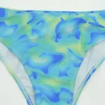SHEIN Sexy Halter Neck Tie Dye Backless BIKINI set - Image 5