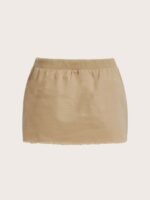 Flap Pocket Drawstring Cargo Skirt - Image 4
