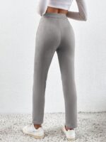 SHEIN Essnce High Waist Slant Pocket Pants - Image 2