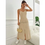 SHEIN Women’s Button linen Dress