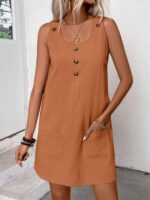 SHEIN Simple Sleeveless Dress - Image 4