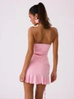 SHEIN MUSERA Strapless Dress Mini Dress - Image 2