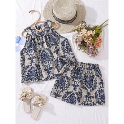 shein Tween Girl Floral Set