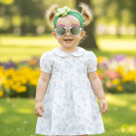 Rainbow glasses and bow