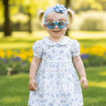 Rainbow glasses and bow