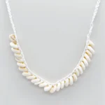 NEFERU Tide Line   Braided Cowrie Shell Necklace - Image 2