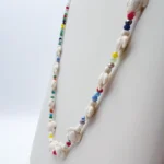 NEFERU Turtle Vibes Necklace – Beaded Color Pop - Image 2