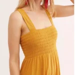 SHEIN Yellow Mustard summer Jumpsuit