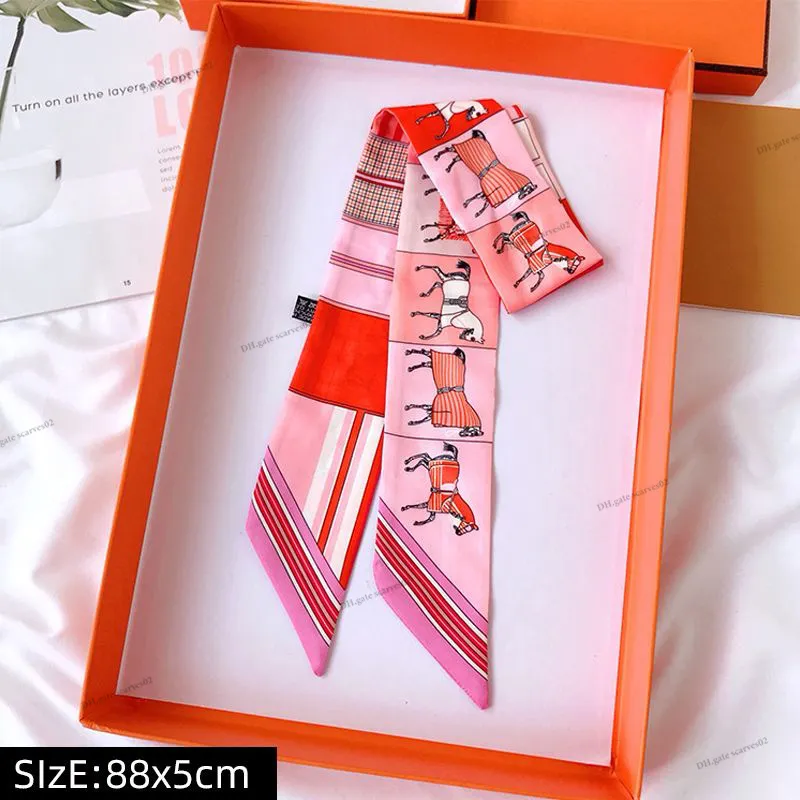 twilly Twilly luxury printed pink - Image 1