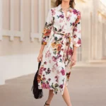 Floral Long Sleeve Dress