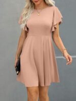 Shein Clasi Ruffle Sleeve Dress - Image 3