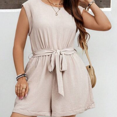 Shein Lune Plus Loose Strap Jumpsuit