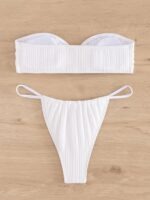 Shein Strapless Asymmetrical Bikini - Image 5