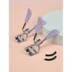 1pc Stainless Steel Wide Angle Eyelash Curler, Creating Curled And Lush Lashes Tool