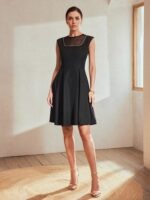 Shein MOTF Pearl & Rhinestone Dress